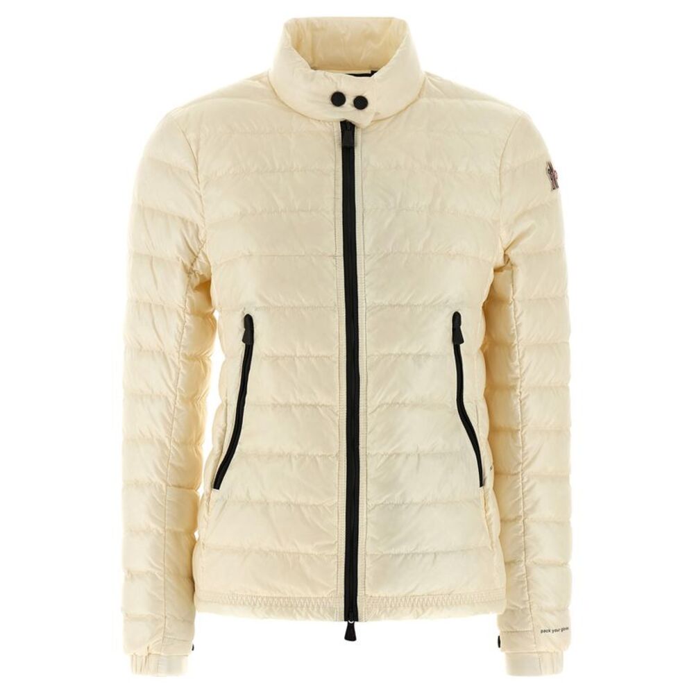 Moncler Grenoble White Polyamide Full-Length Women's Jacket